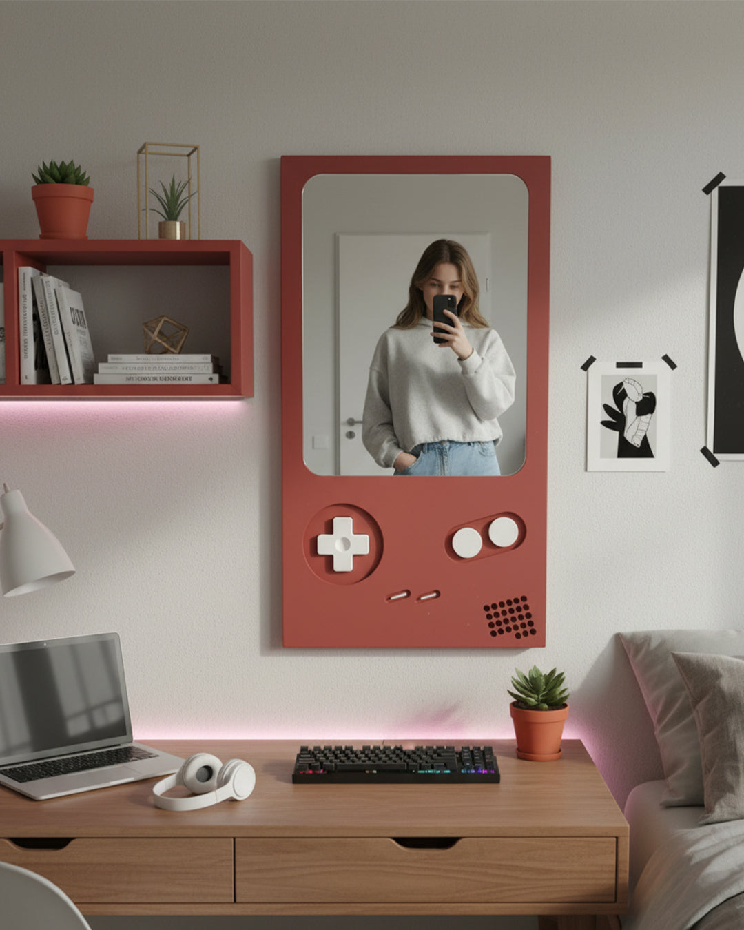 Snapture Game Pad Mirror