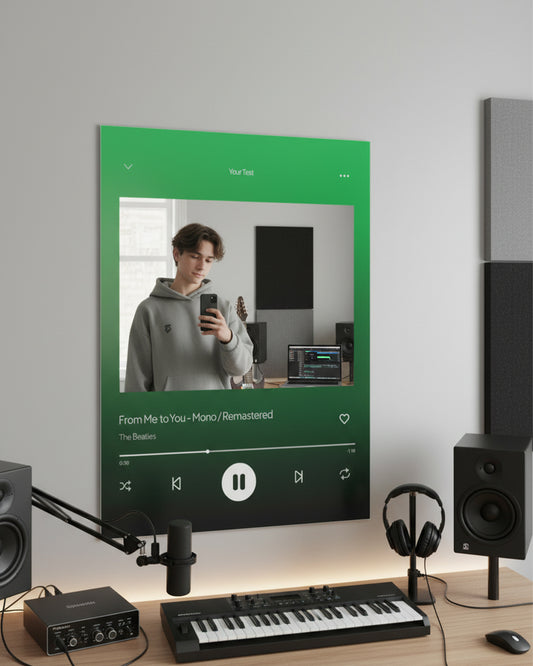 Now Playing Spotify Mirror
