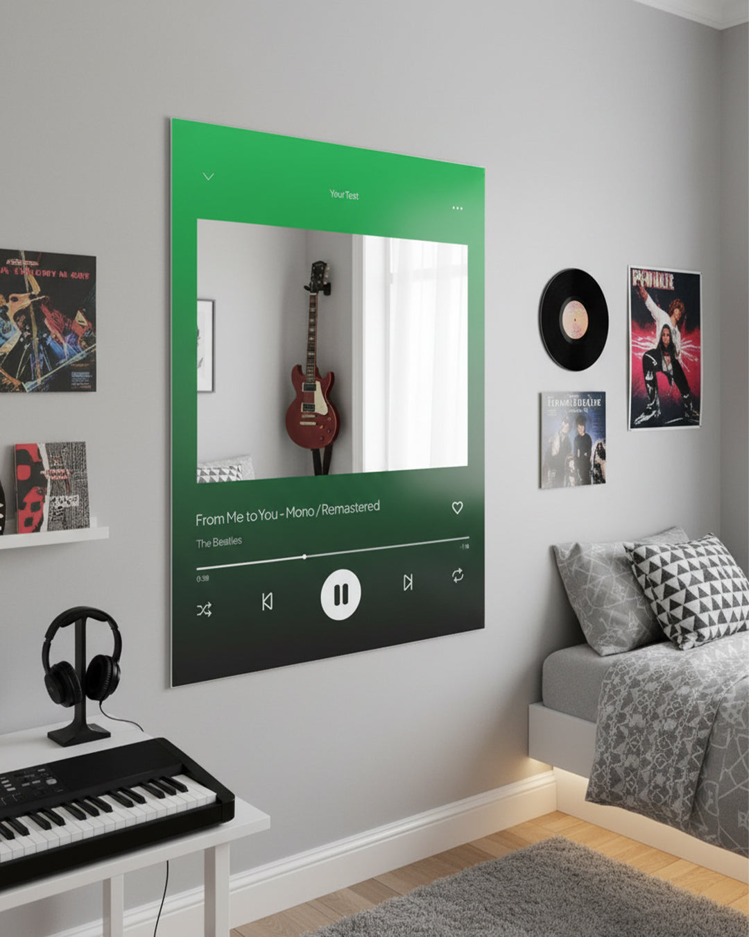 Now Playing Spotify Mirror