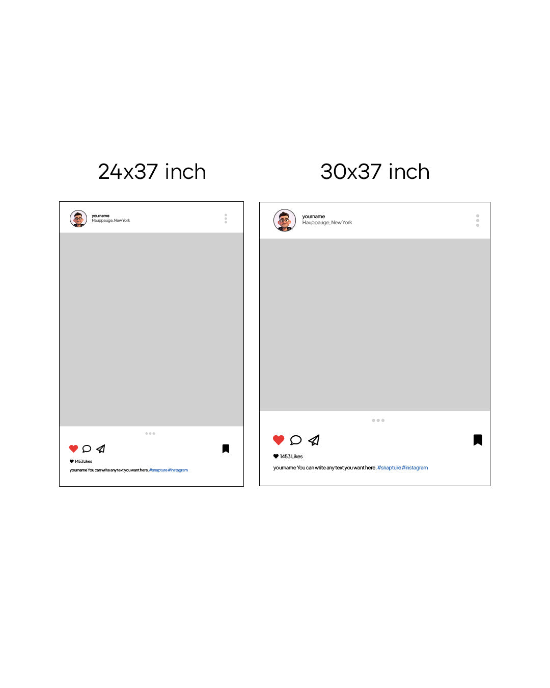 Snapture Feed Frame Mirror